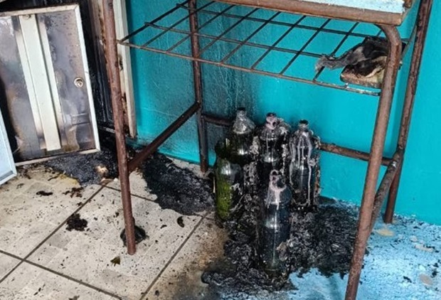 Tentativa de furto provoca princípio de incêndio em escola estadual de Taquara