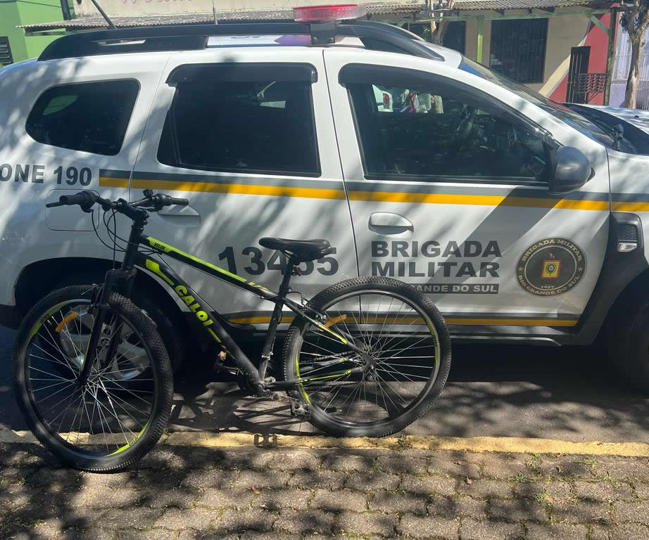 Indivíduo é detido por populares em Igrejinha após furtar bicicleta em Três Coroas
