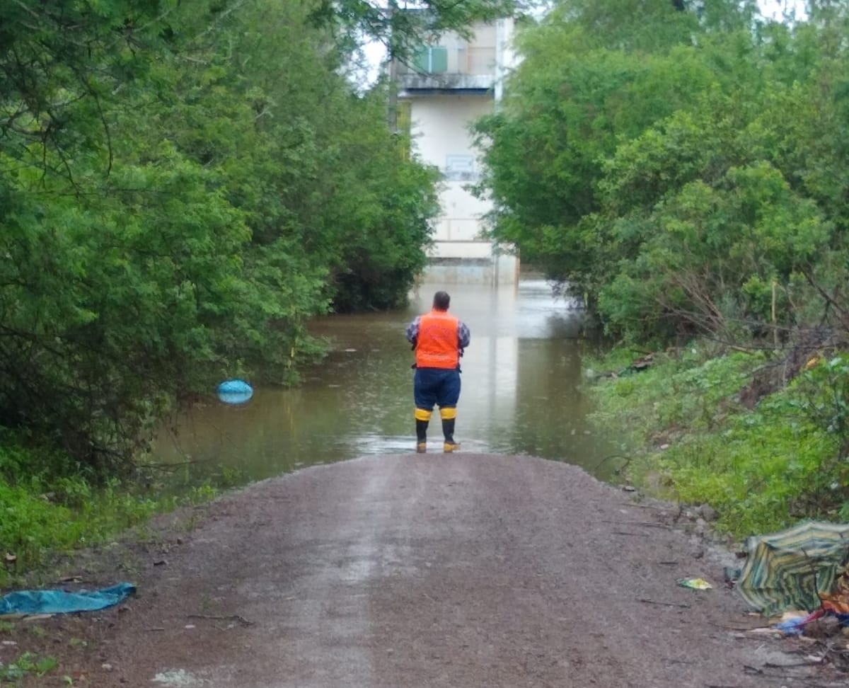 Secretarias municipais permanecem em alerta em razão das chuvas em Taquara
