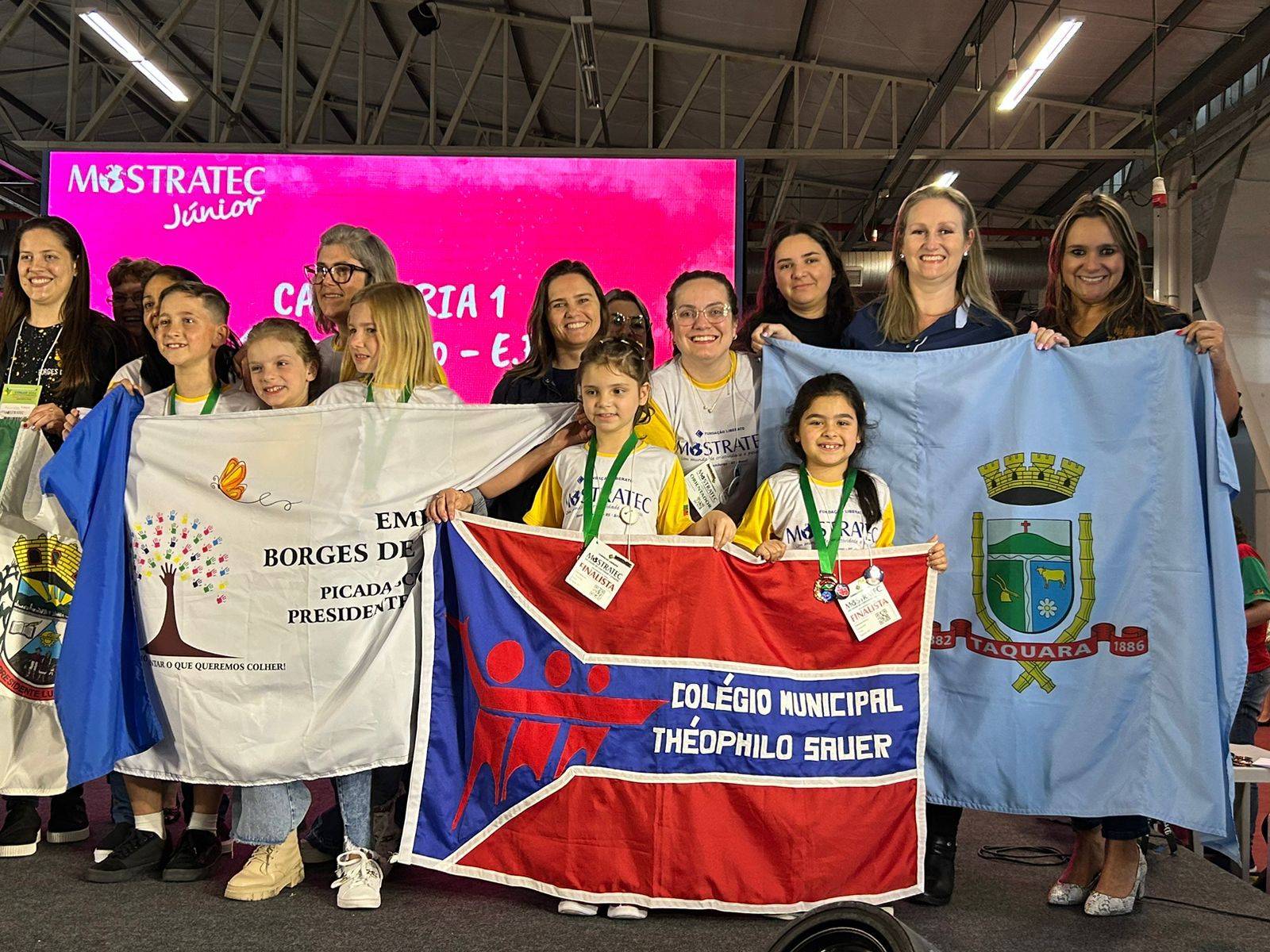 Alunas taquarenses são premiadas na Mostratec em Novo Hamburgo