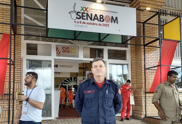 Comandante dos bombeiros de Taquara e Parobé representa a região no XXI Seminário Nacional dos Bombeiros