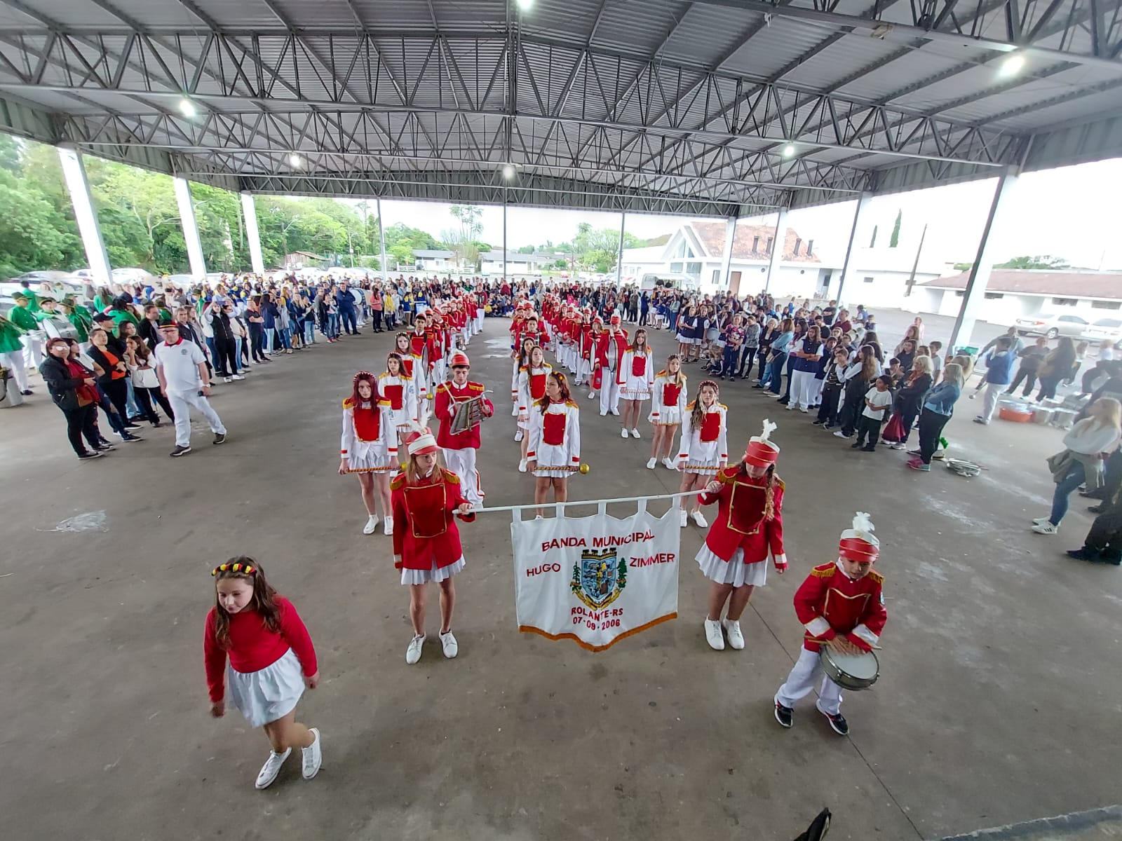 Rolante promove 1º Encontro de Bandas Marciais no Parque da Kuchenfest