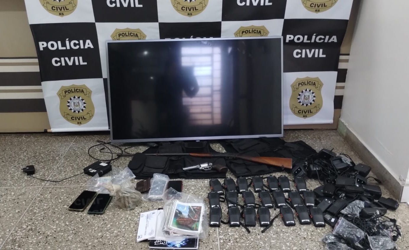 Polícia Civil de Três Coroas realiza ação de combate ao crime organizado e ao tráfico em cidades do RS