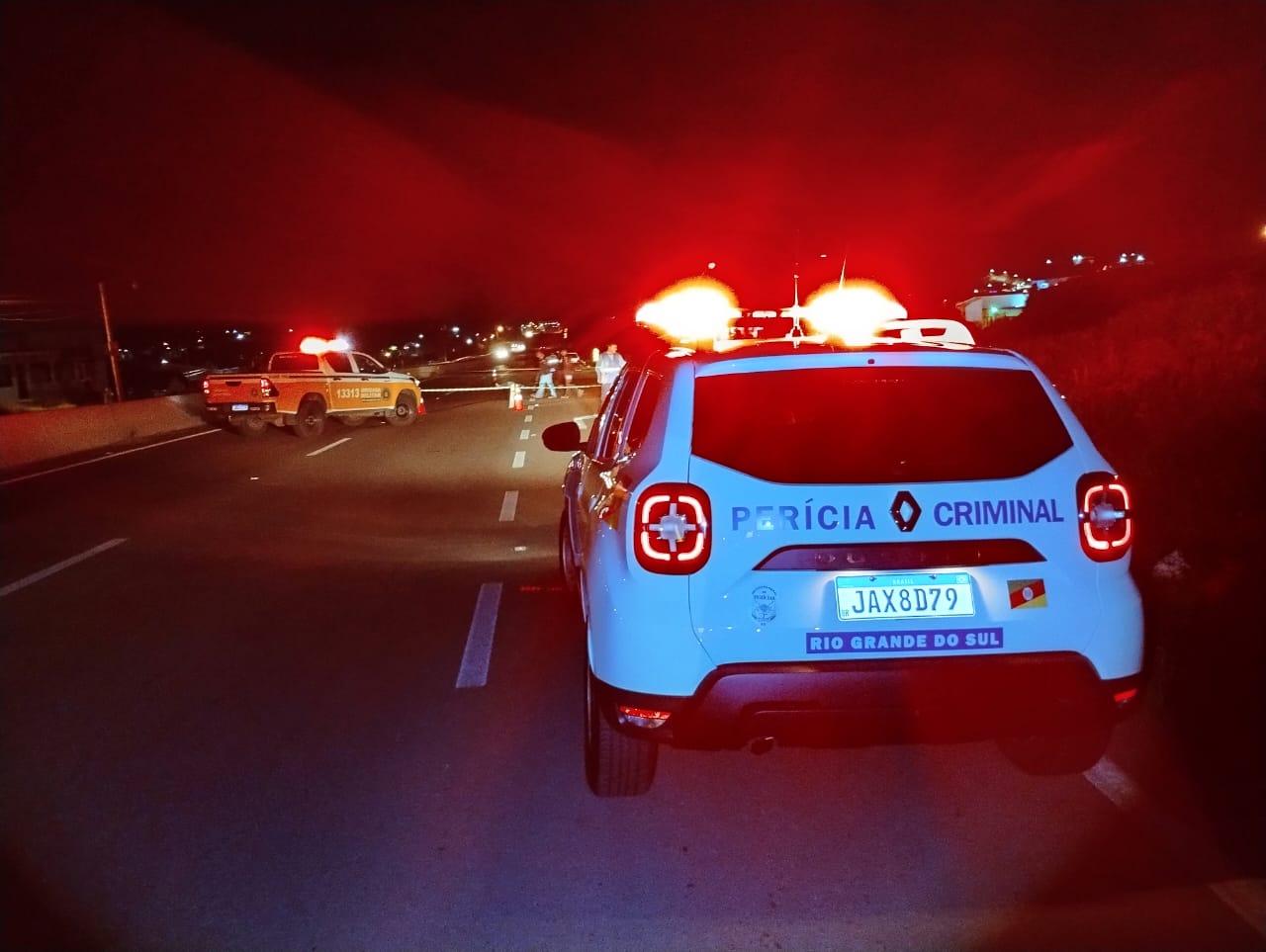Homem morre após ser atropelado por vários carros na ERS-239 em Taquara