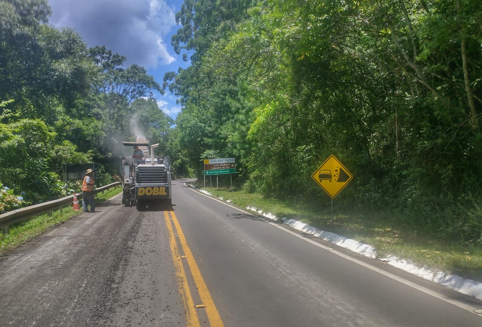 EGR realiza serviços em rodovias dos vale do Paranhana e do Sinos