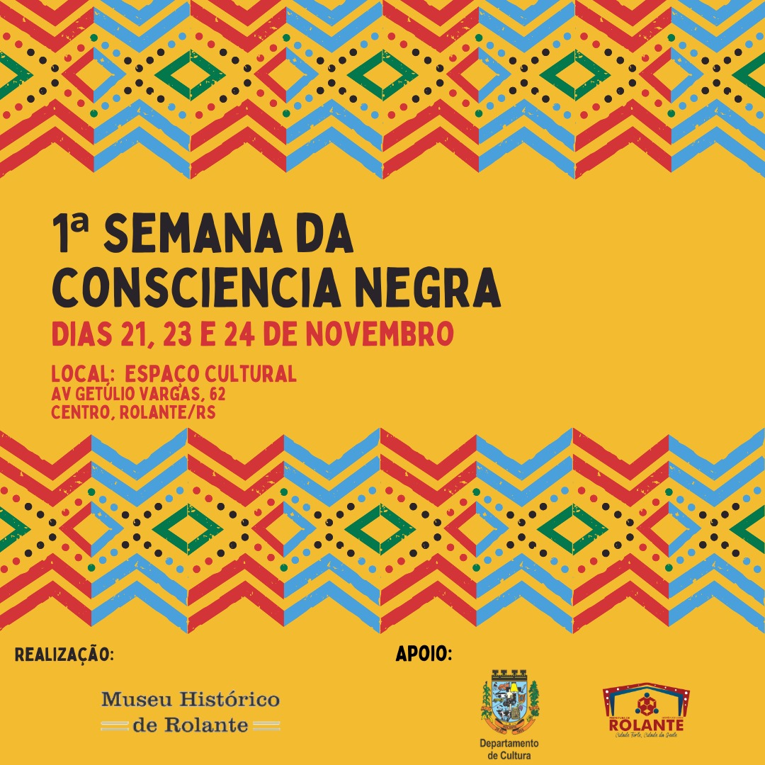 1ª Semana da Consciência Negra será realizada em Rolante