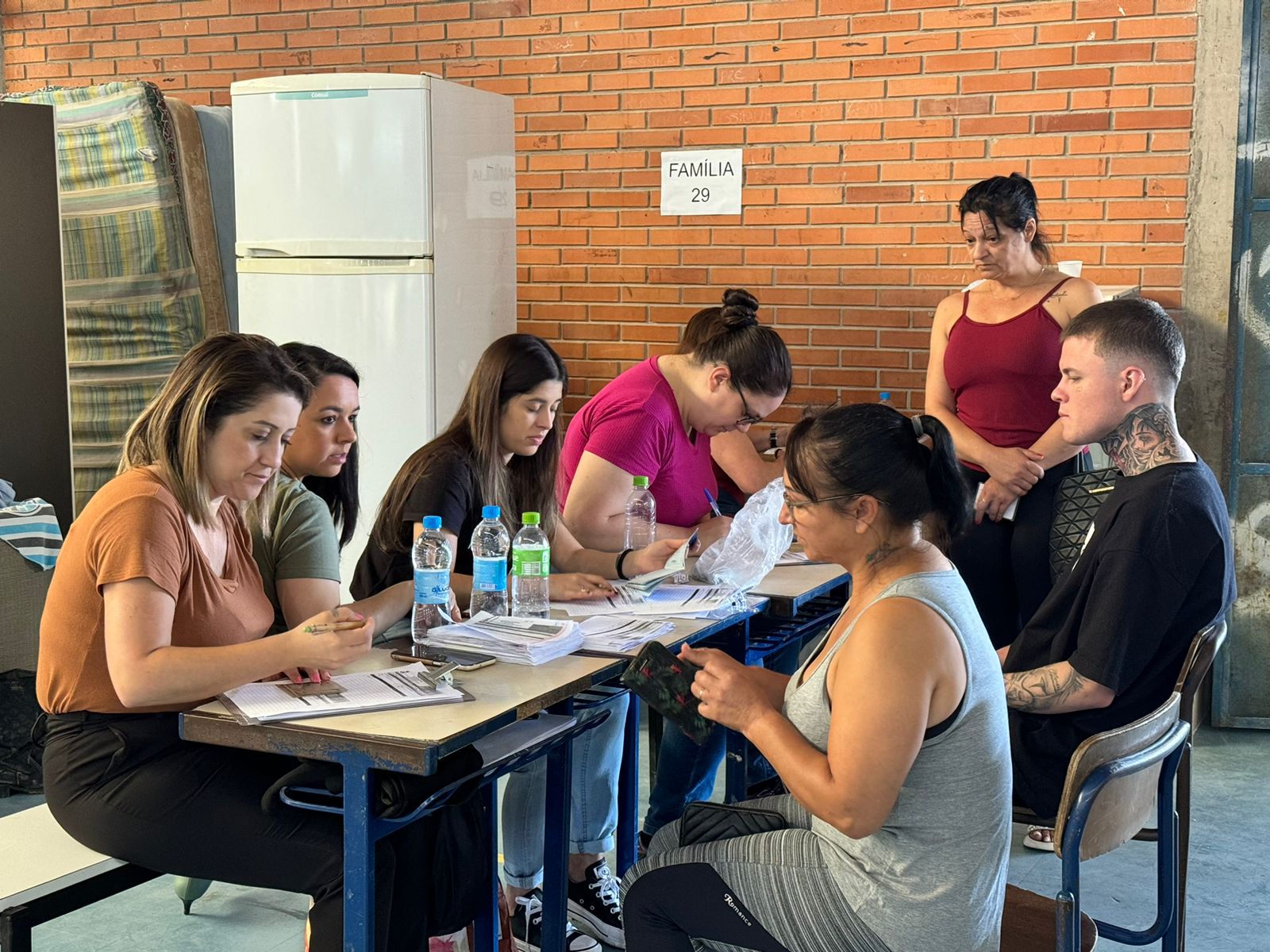 Secretaria de Desenvolvimento Social de Taquara realiza cadastro de famílias atingidas pela enchente