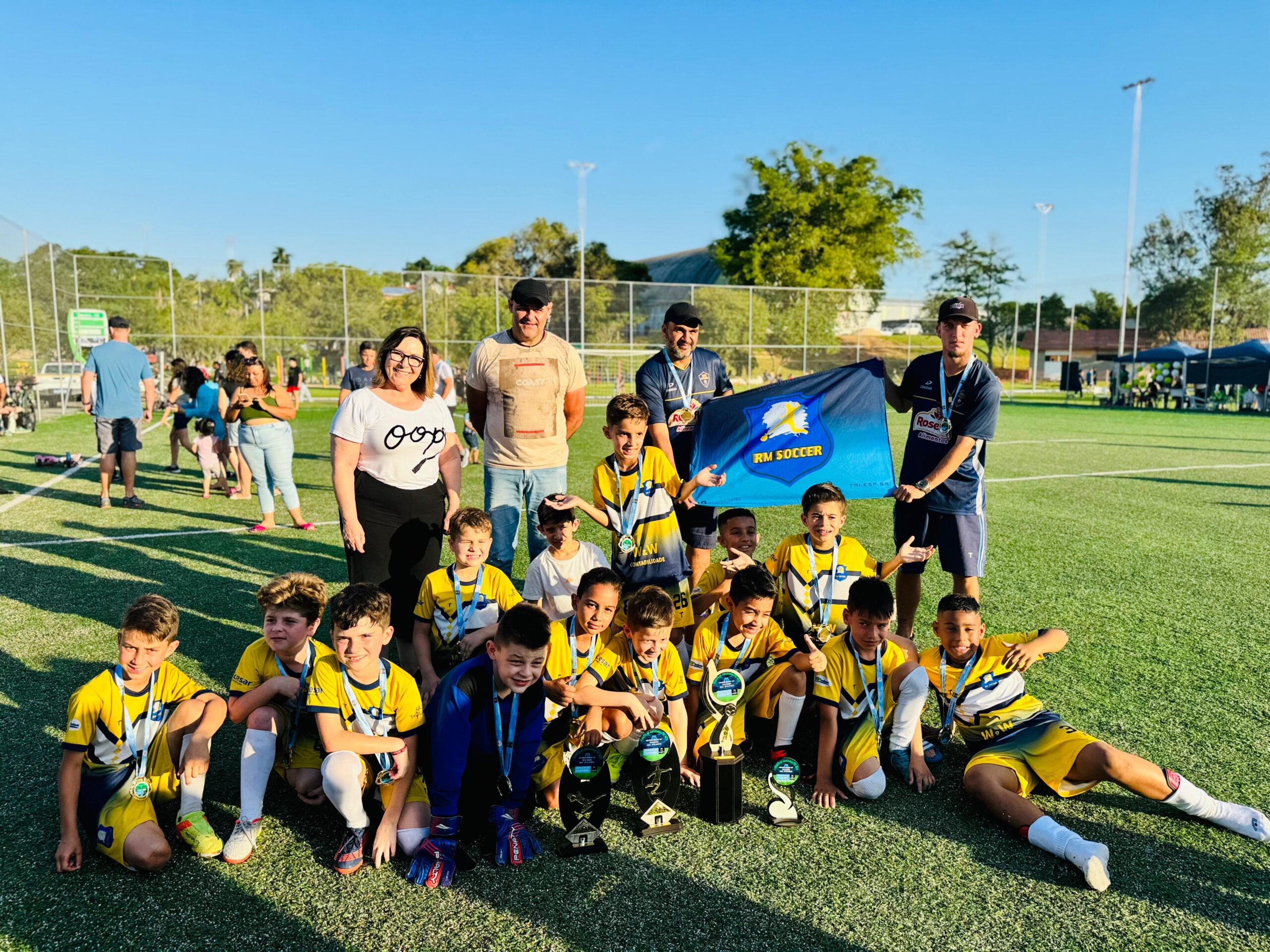 RM Soccer vence nas categorias sub-9 e 13 do Torneio de Futebol de Base de Taquara