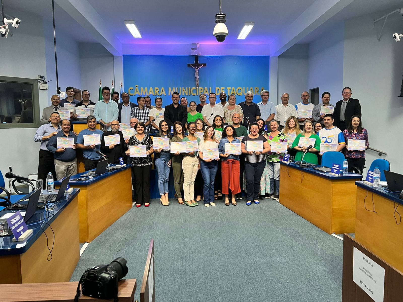 Vereadores de Taquara prestam homenagem aos 95 anos do Instituto Adventista Cruzeiro do Sul
