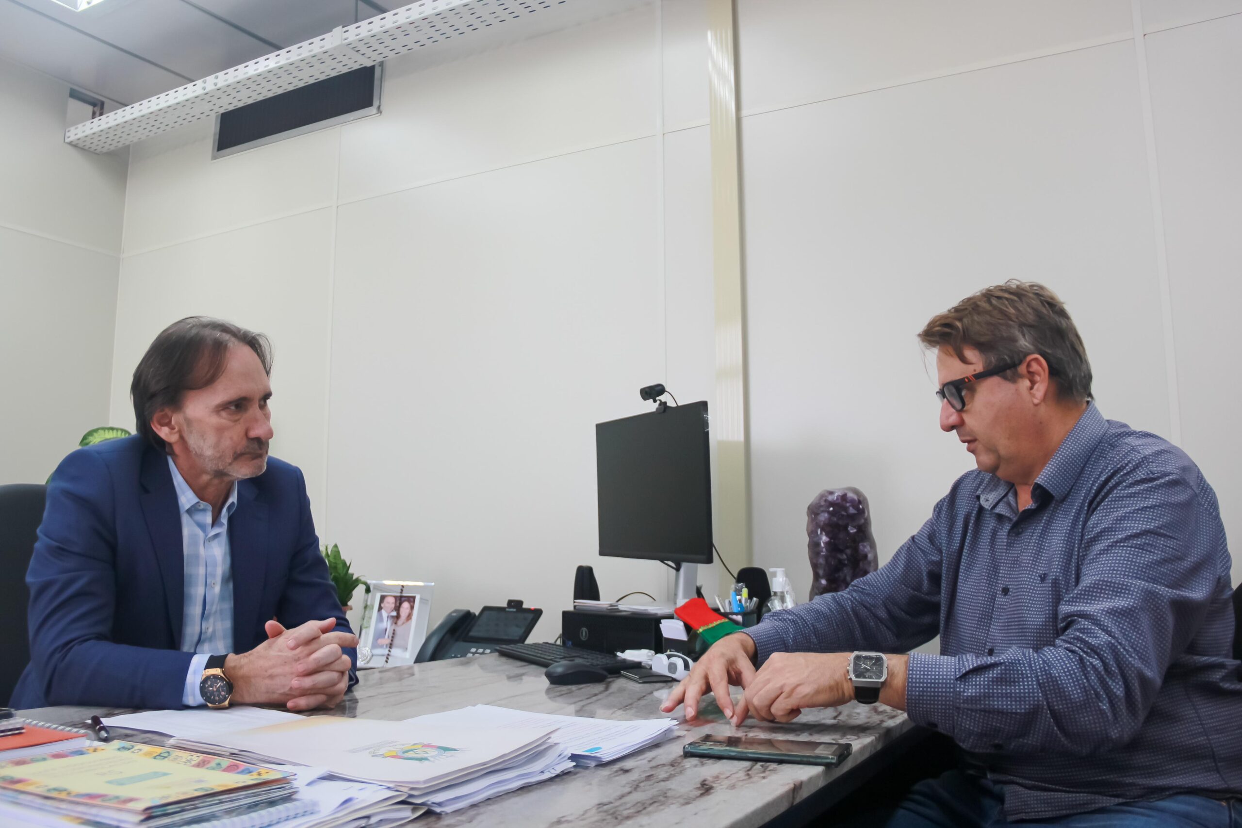 Prefeito de Rolante solicita apoio do secretário Juvir Costella para atender demandas do município junto à EGR