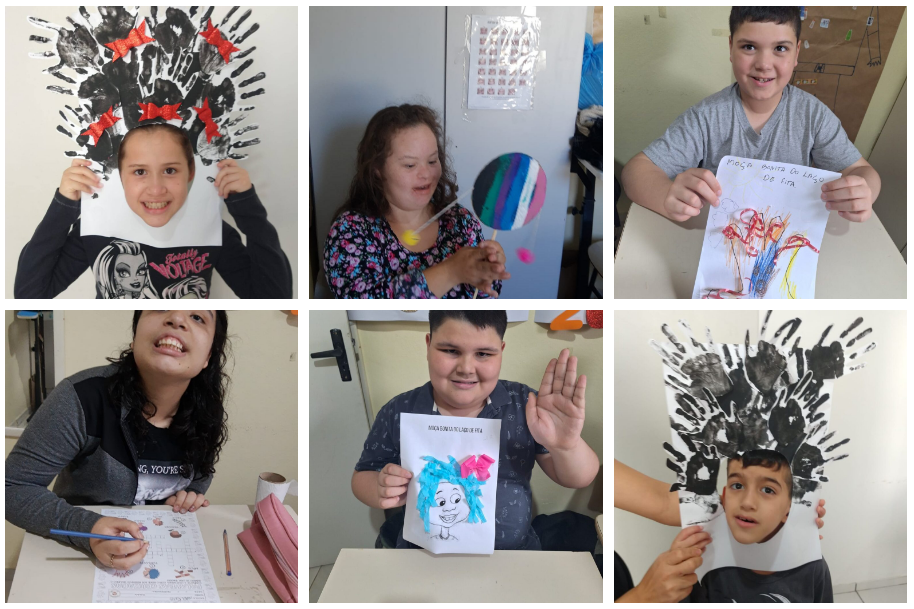 Alunos da educação especial realizam atividades alusivas ao Dia da Consciência Negra em Parobé