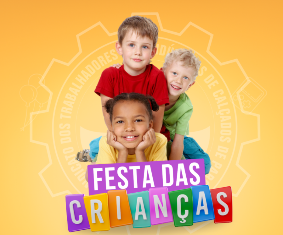 Festa das Crianças do Sindicato dos Sapateiros de Parobé acontecerá no dia 15 de novembro