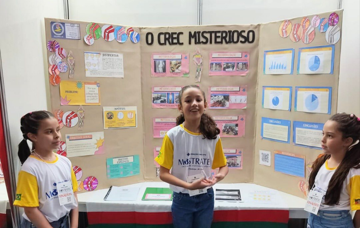 Projetos de Igrejinha são premiados na Mostratec Júnior 2023 em Novo Hamburgo
