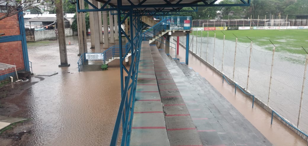 Jogo do Igrejinha pelo Gauchão Série B é adiado devido às chuvas