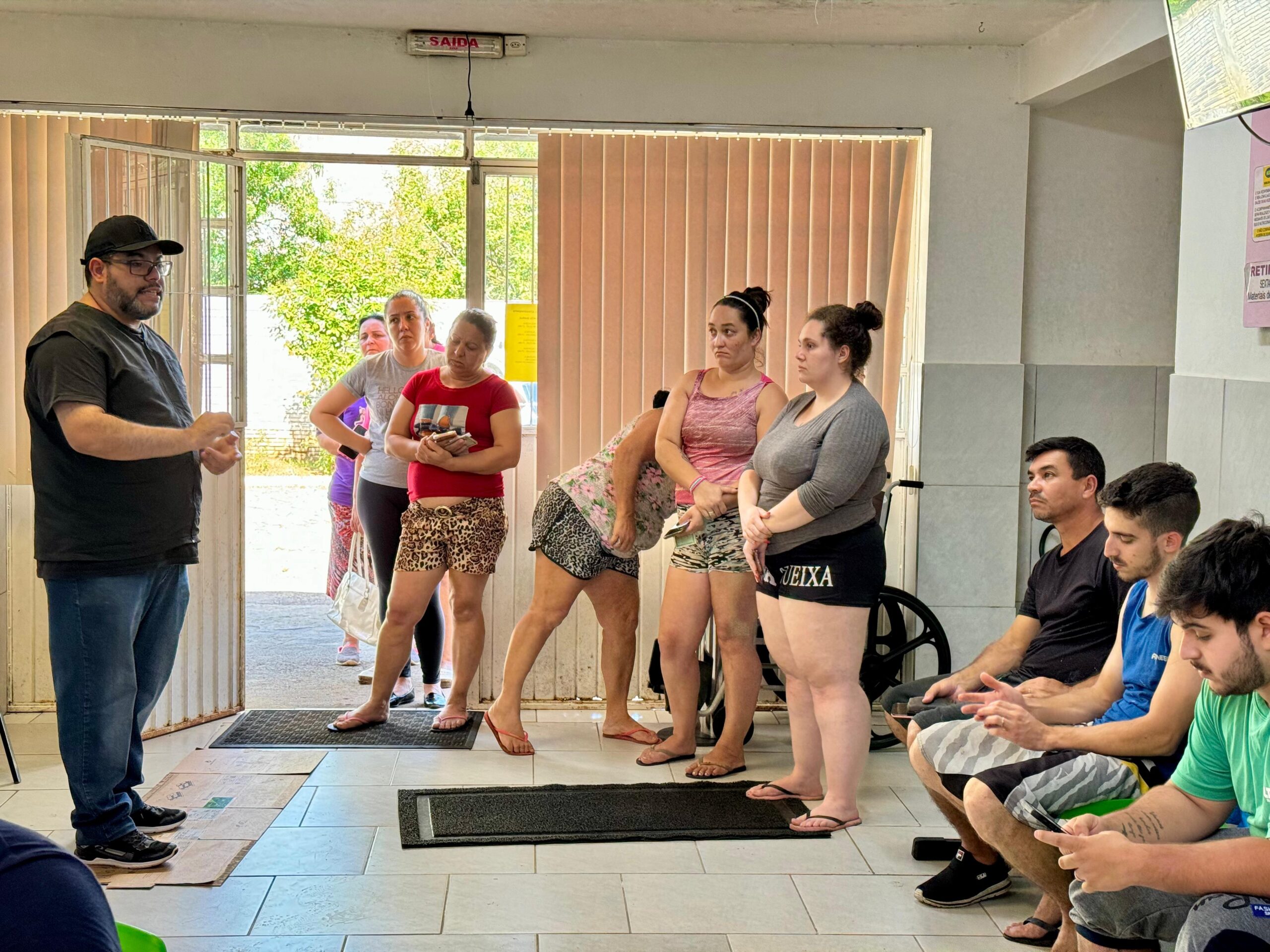 Taquara realiza cadastramento de famílias atingidas pela enchente no bairro Santa Maria