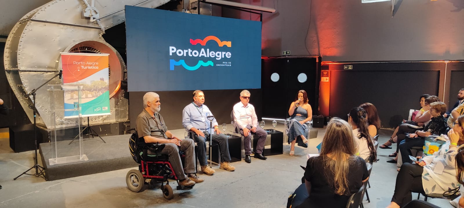Evento de inclusão realizado em Três Coroas é apresentado em seminário promovido pela Prefeitura de Porto Alegre