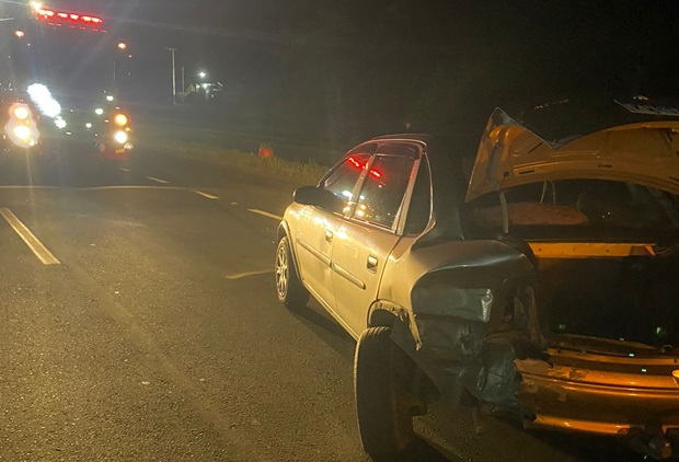 Veículos colidem na ERS-239 em Parobé