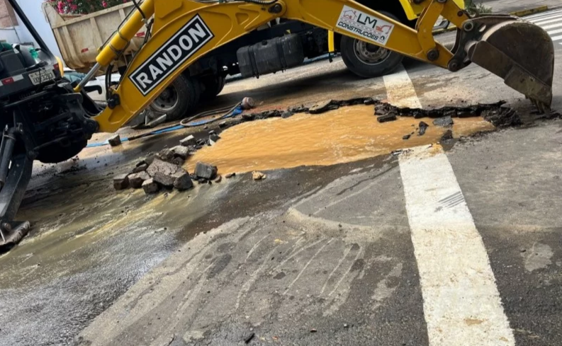 Após rompimento de tubulação, cerca de mil famílias estão novamente sem água em Parobé