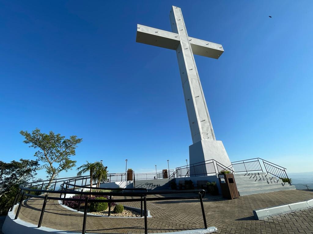 Igrejinha realiza cerimônia de reabertura do Monte da Fé e inauguração de cafeteria no local