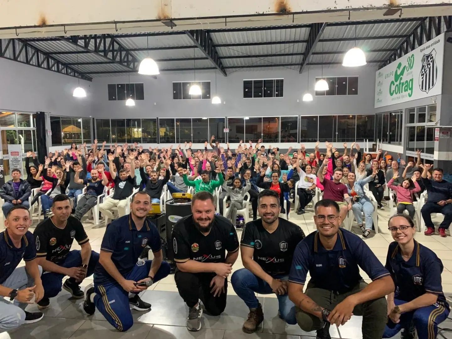 Projeto social da União Taquarense de Futsal promove ação festiva para celebrar 2023