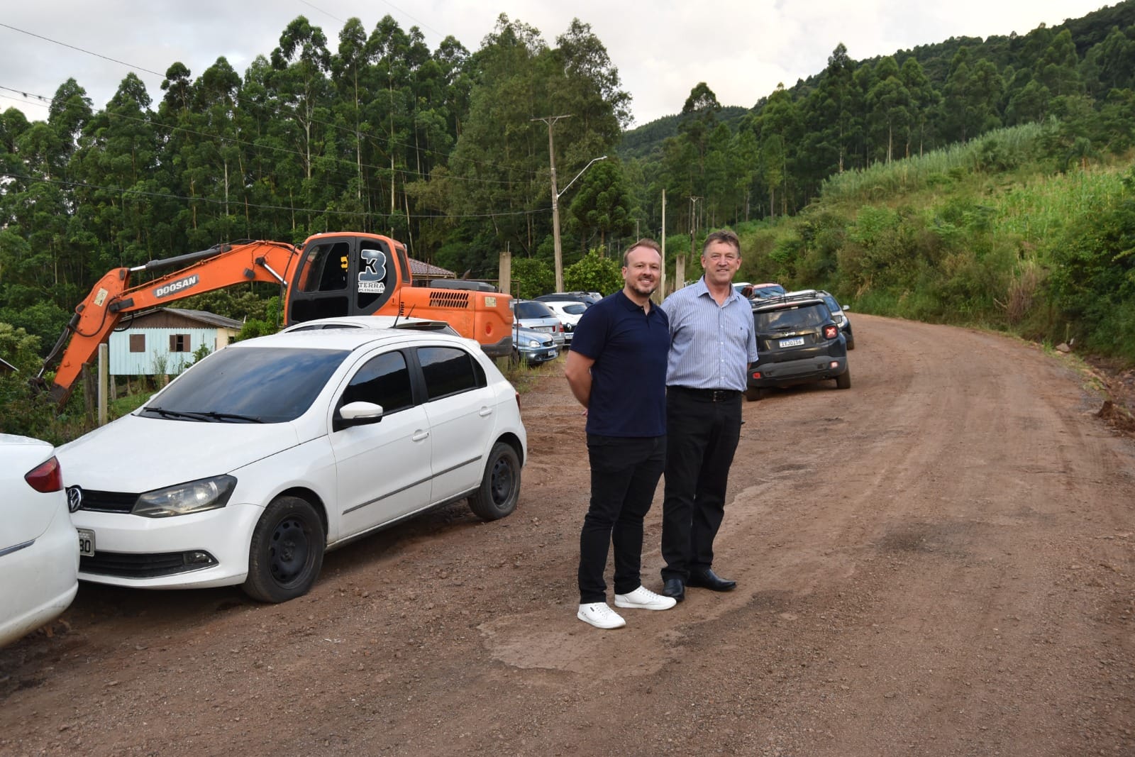 Prefeitura de Riozinho dá início ao asfaltamento de trecho da ERS-239