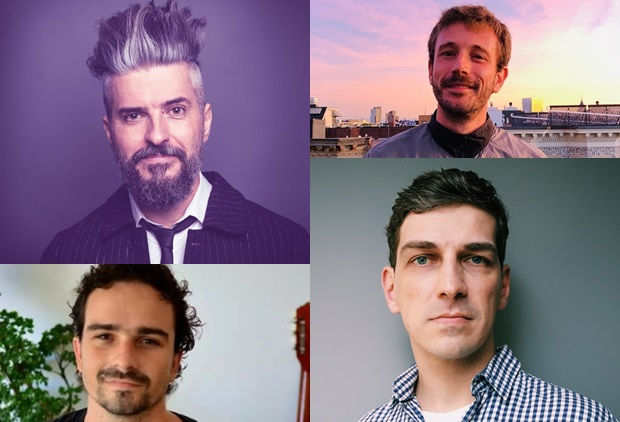 Daniel Cavalcanti, Felipe Kühne, Grecco Buratto e Raphael Lehnen irão se apresentar no Solar Pina em Taquara