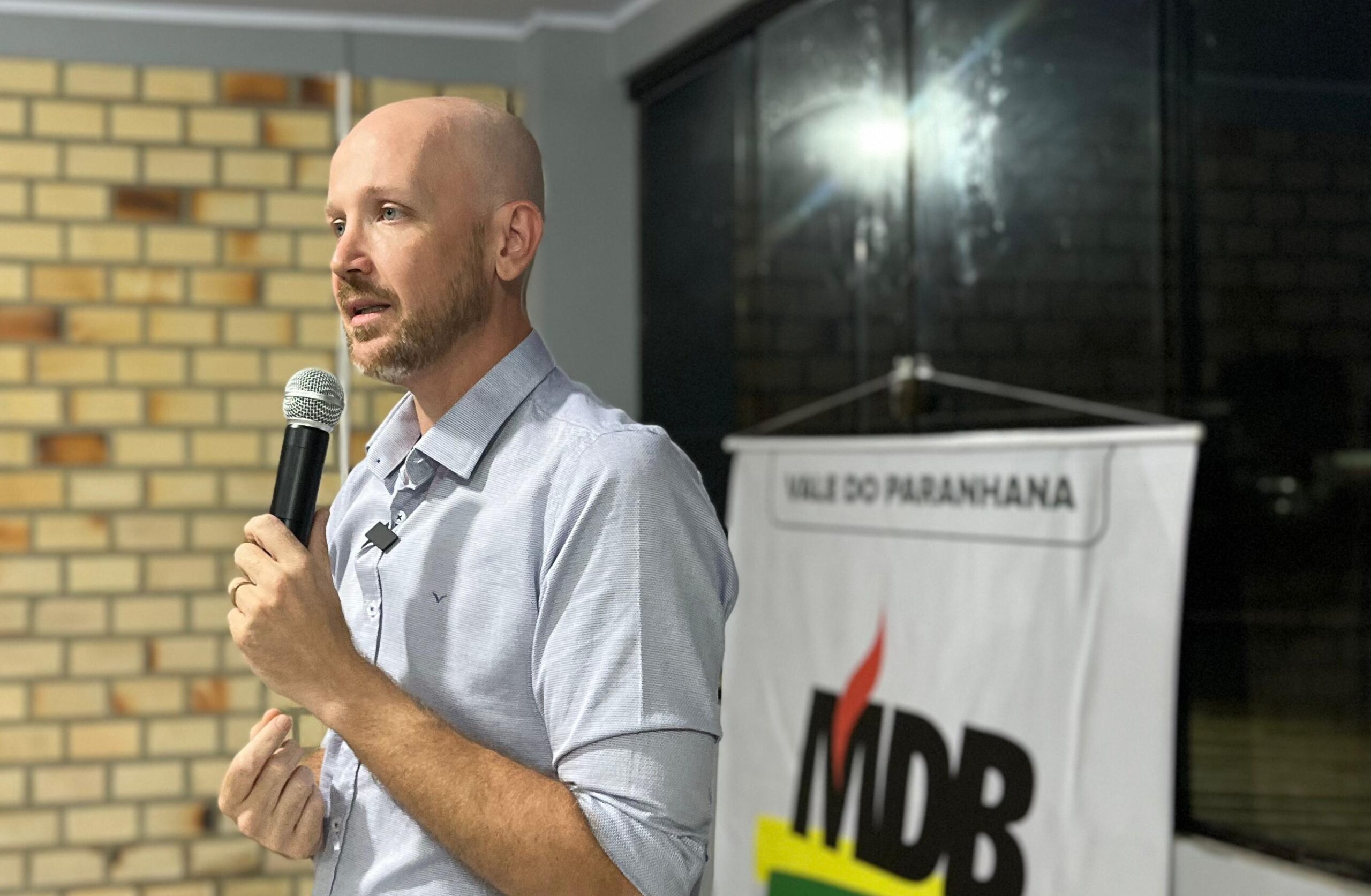 MDB de Igrejinha anuncia Guto Scherer como candidato a prefeito 