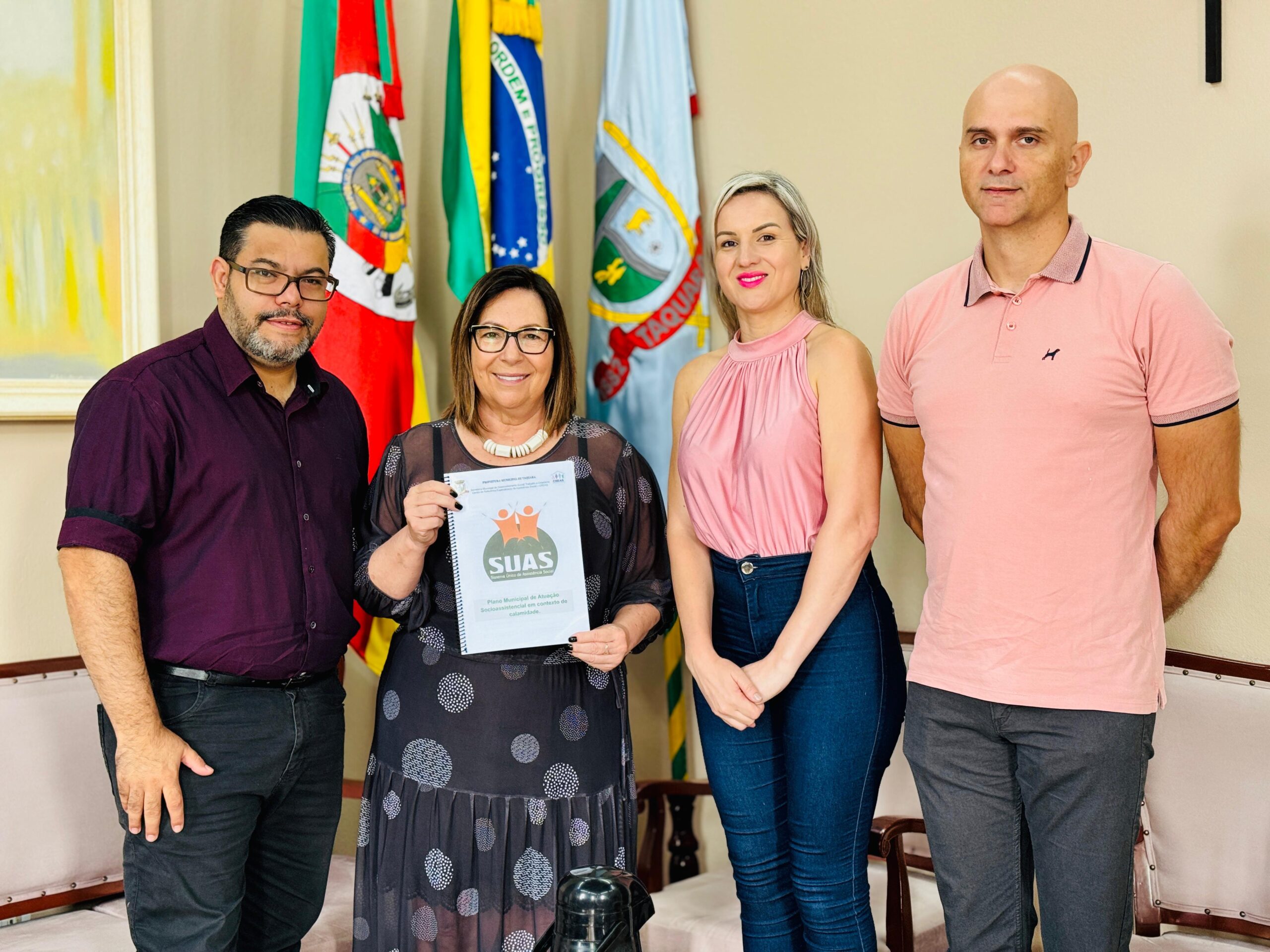 Prefeitura de Taquara cria plano de atuação assistencial para situações emergenciais