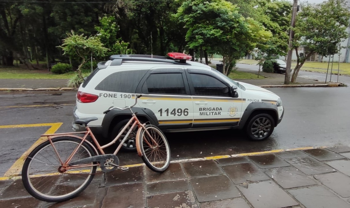 Mulher é presa após furtar bicicleta na região central de Três Coroas