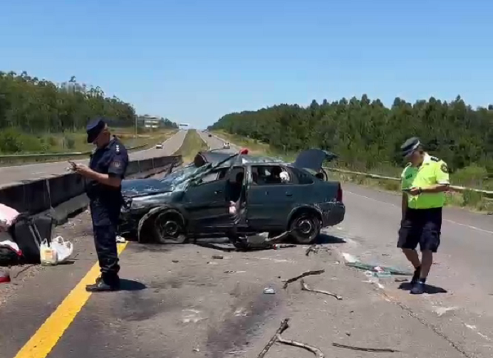 Moradores de Rolante sofrem acidente de trânsito durante viagem à Argentina