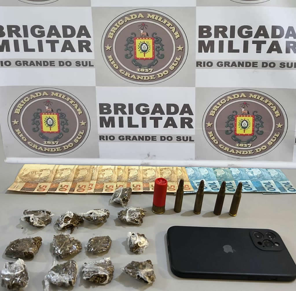 Homem é preso por tráfico de drogas em Três Coroas