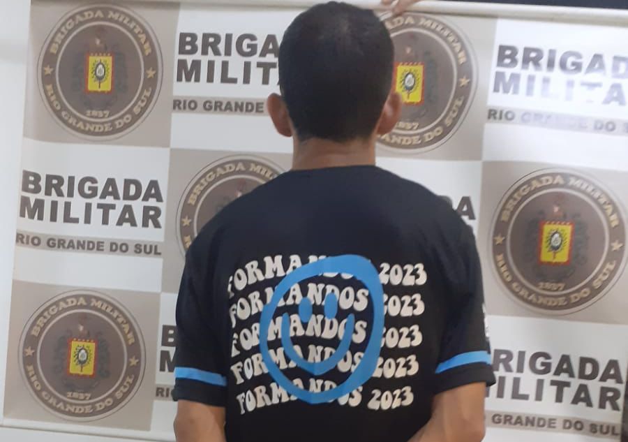 Brigada Militar recaptura foragido da Justiça e evita novo roubo em Taquara