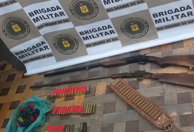 Homem é preso por porte ilegal de arma de fogo em Parobé