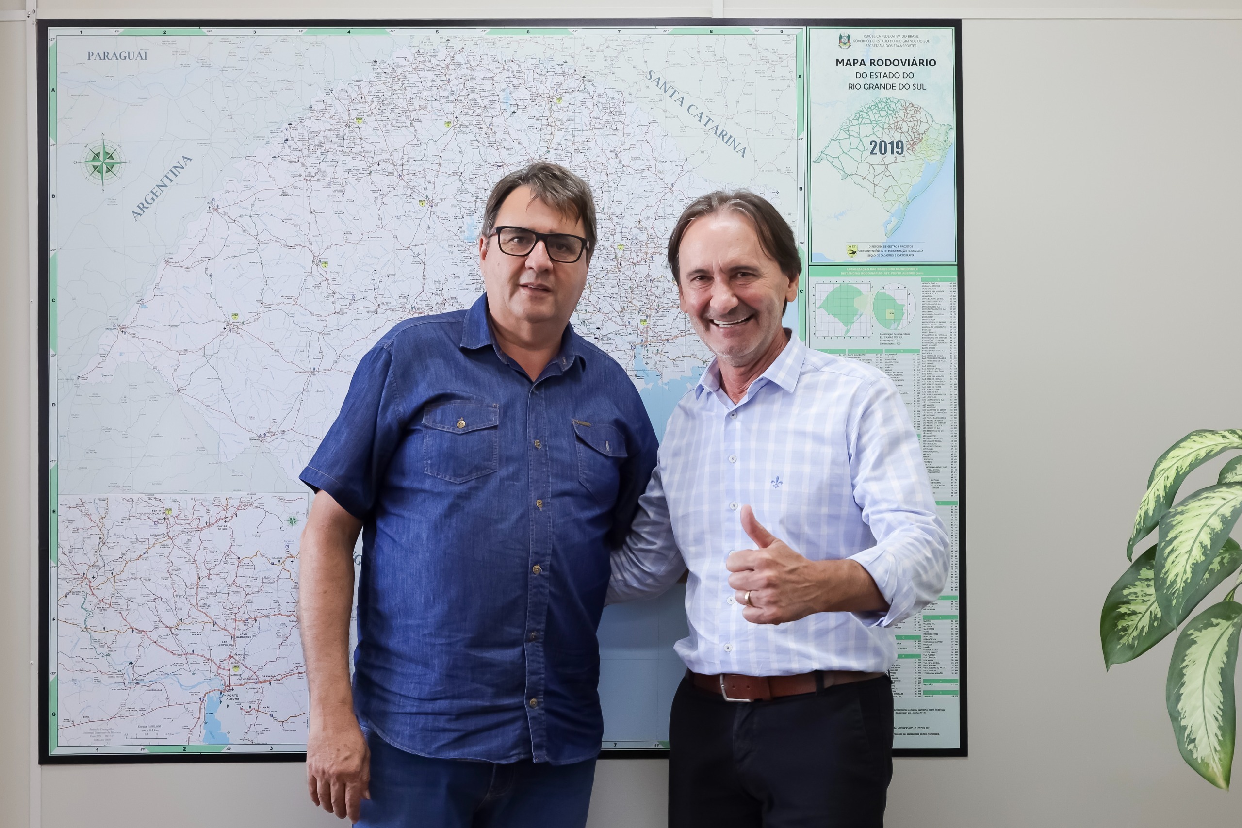 Prefeito de Rolante se reúne com Secretário Estadual de Logística e Transportes