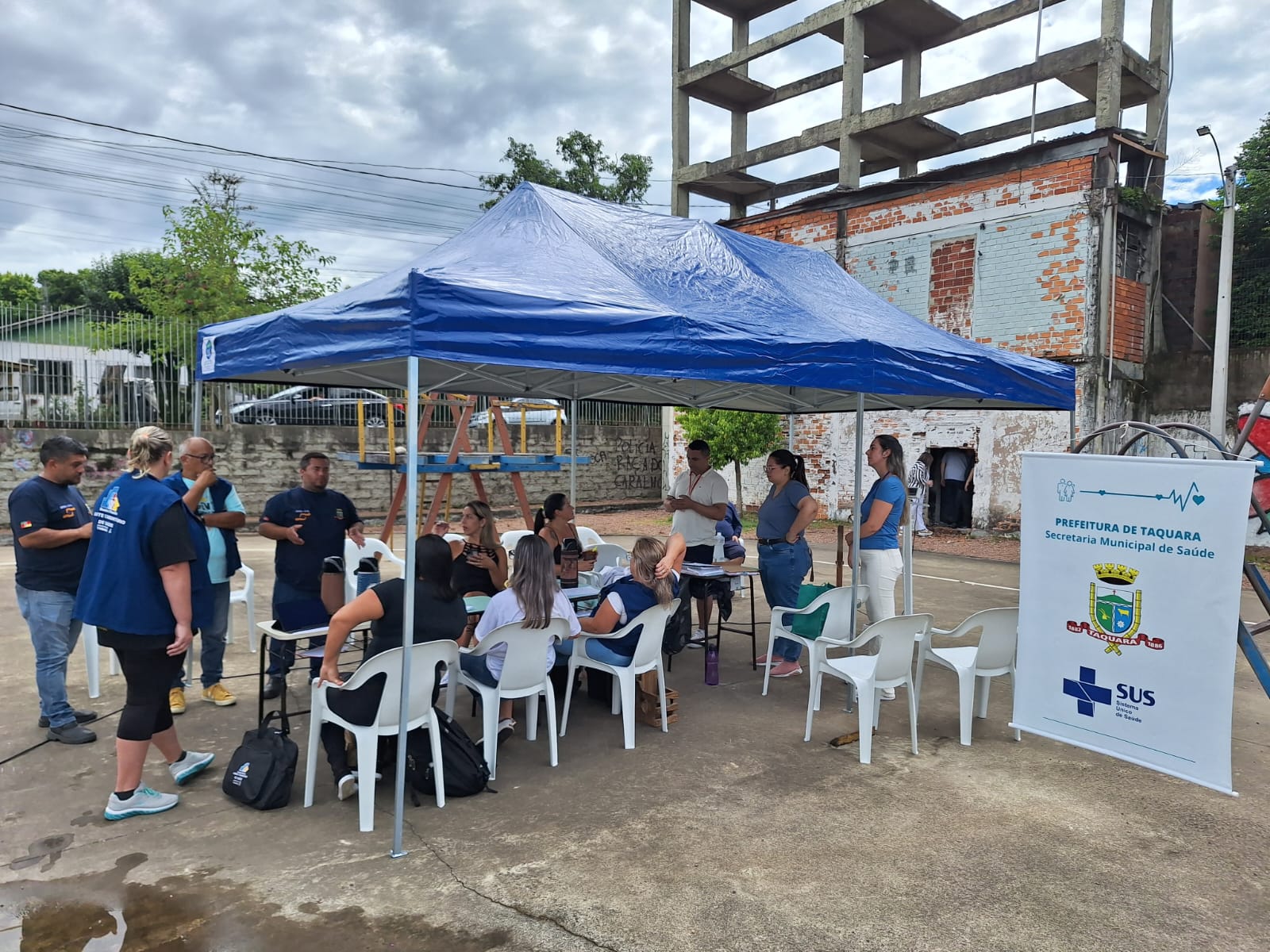 Caravana Social atende dezenas de famílias em Taquara
