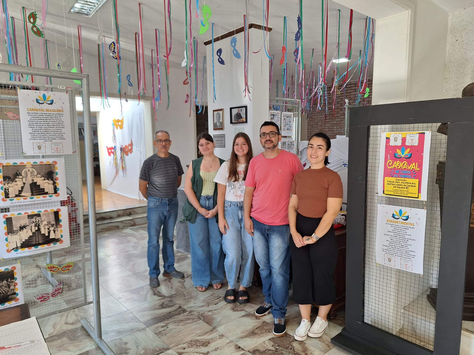 Museu de Taquara abre exposição sobre a história do Carnaval no Município