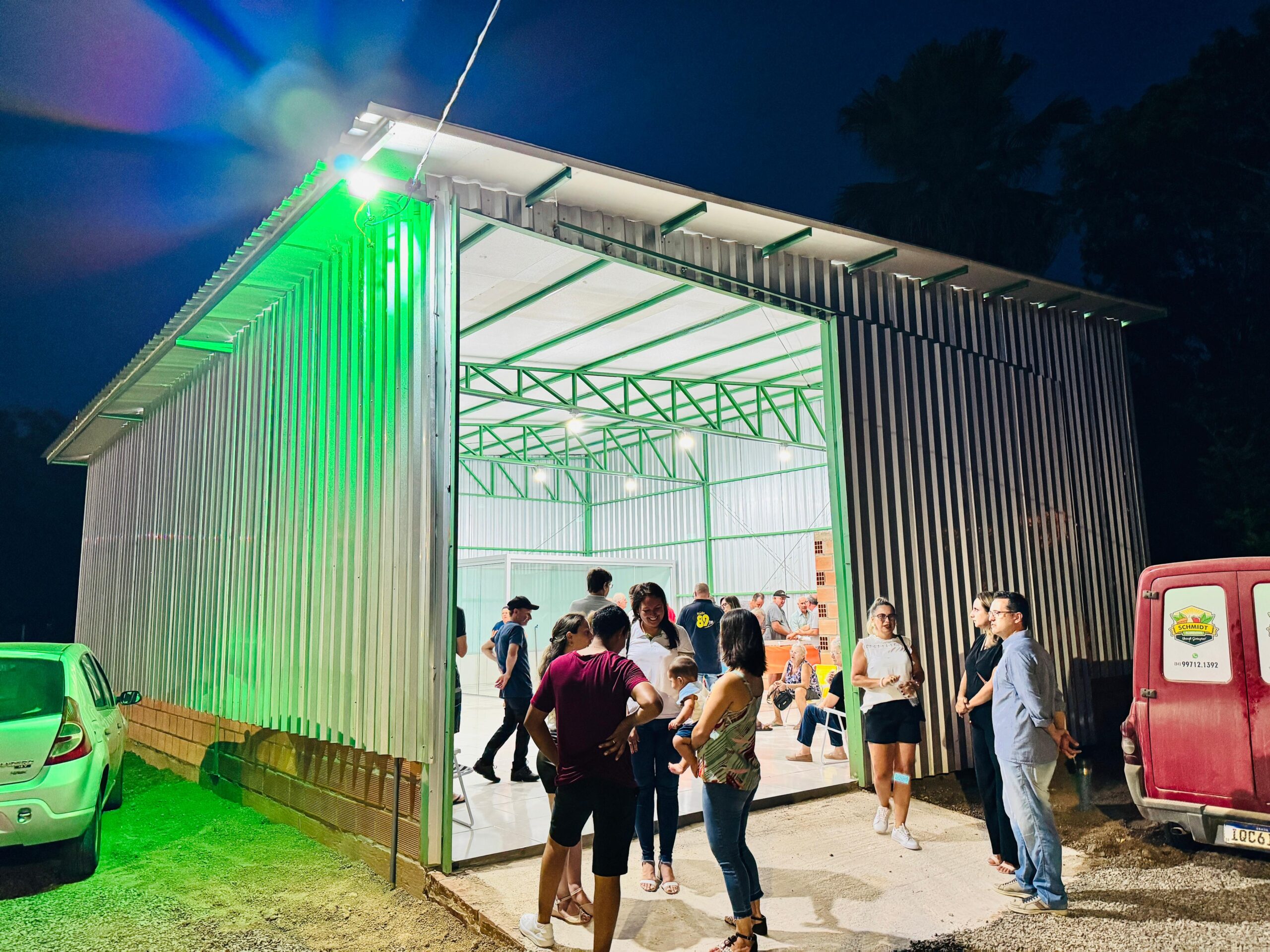 Nova sede da Associação Taquarense de Produtores da Agricultura Familiar é inaugurada