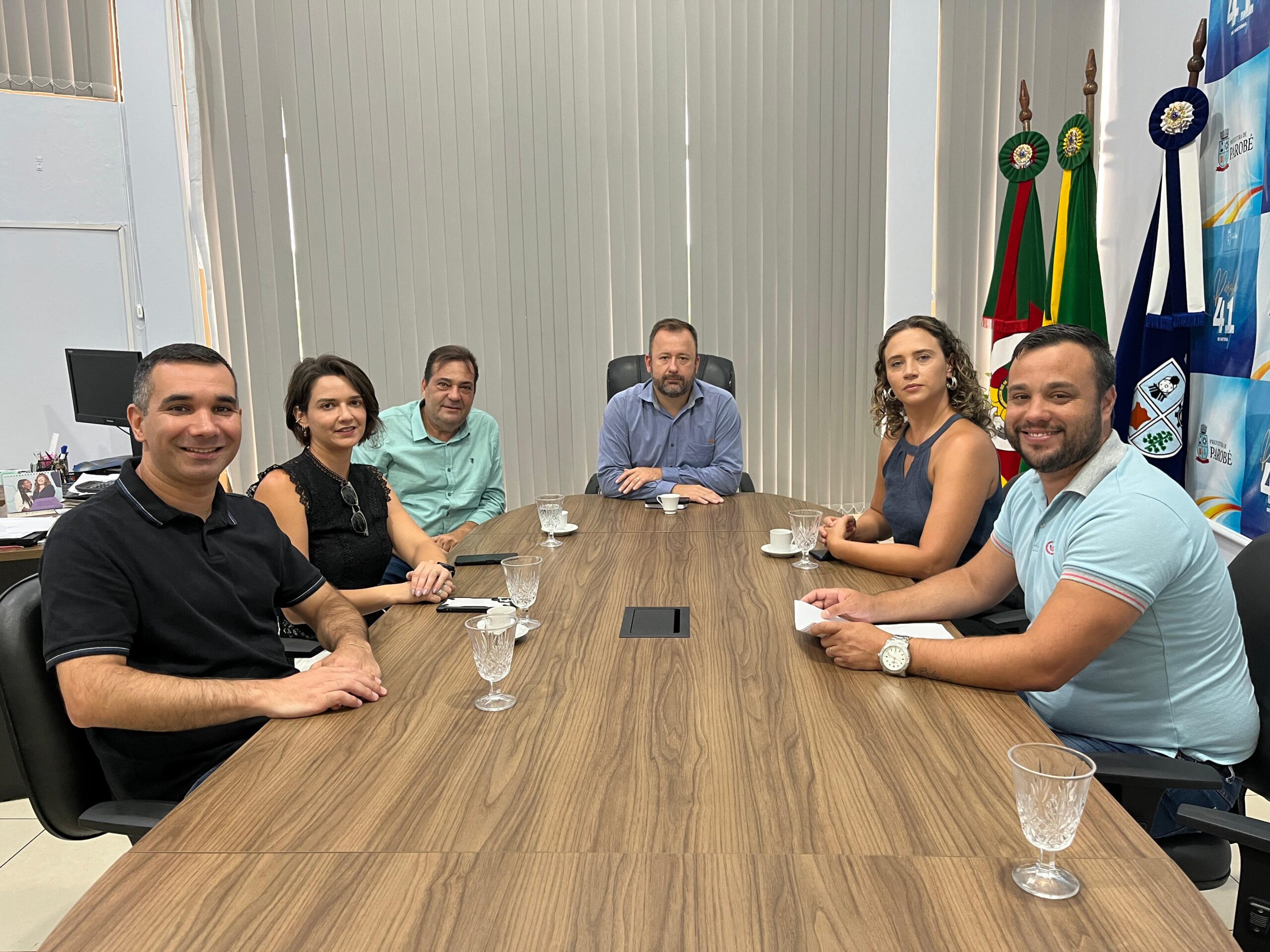 Representantes de Faculdade de Medicina interessada em se instalar na região visitam Parobé