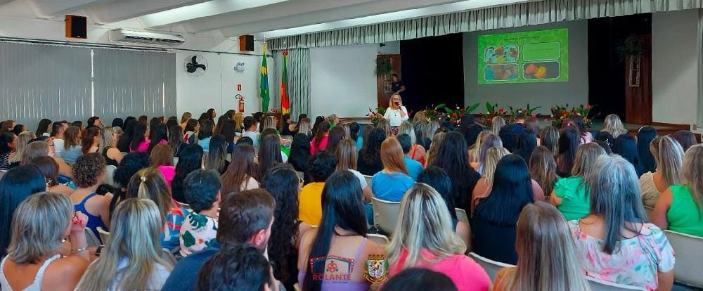 Rolante reúne profissionais das escolas de educação infantil durante Seminário de Verão