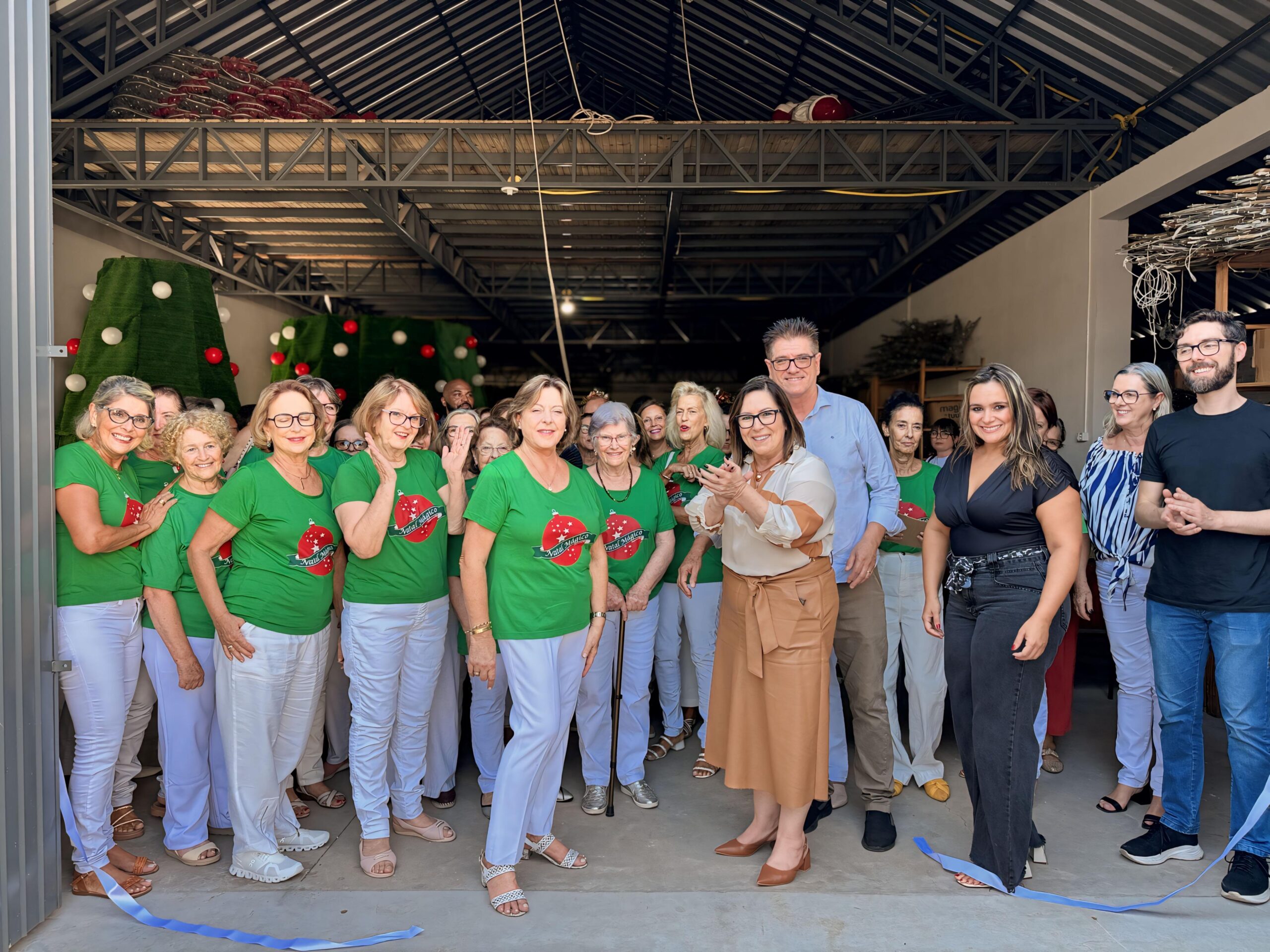 Sede das voluntárias do Natal Mágico de Taquara é reinaugurada