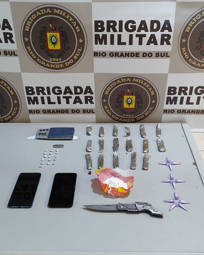 Menor de idade é apreendido por tráfico de drogas em Taquara