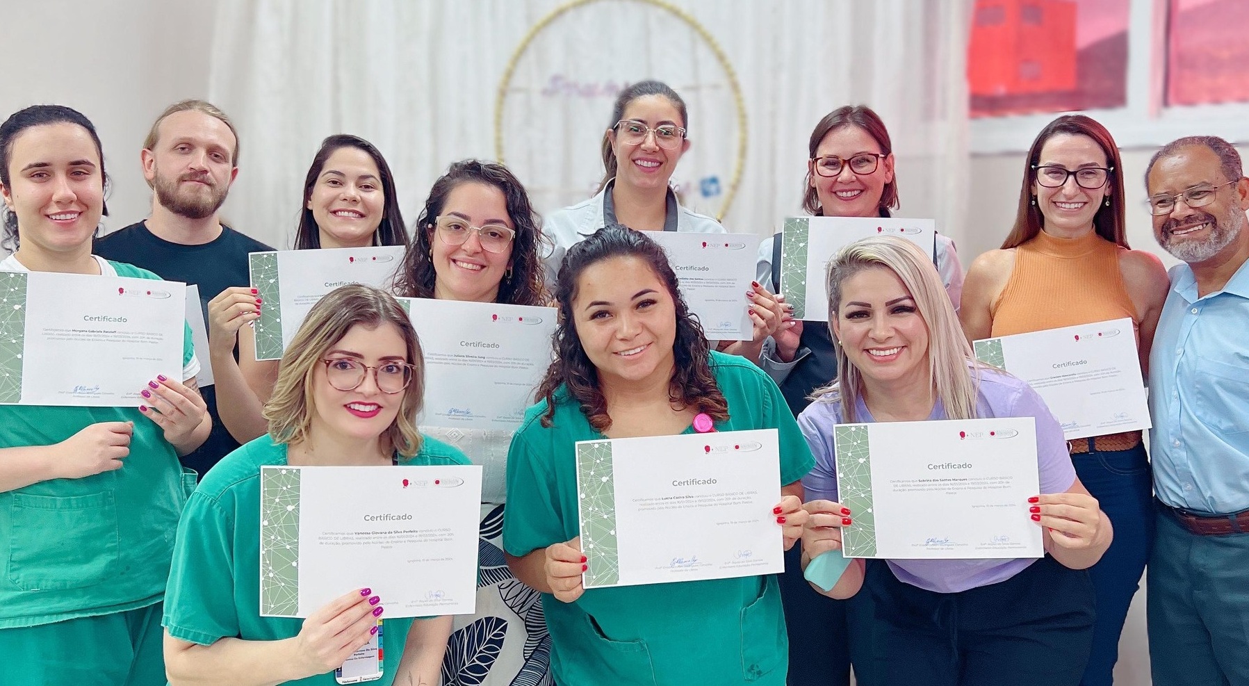 Funcionários do hospital de Igrejinha participam do primeiro curso libras da instituição