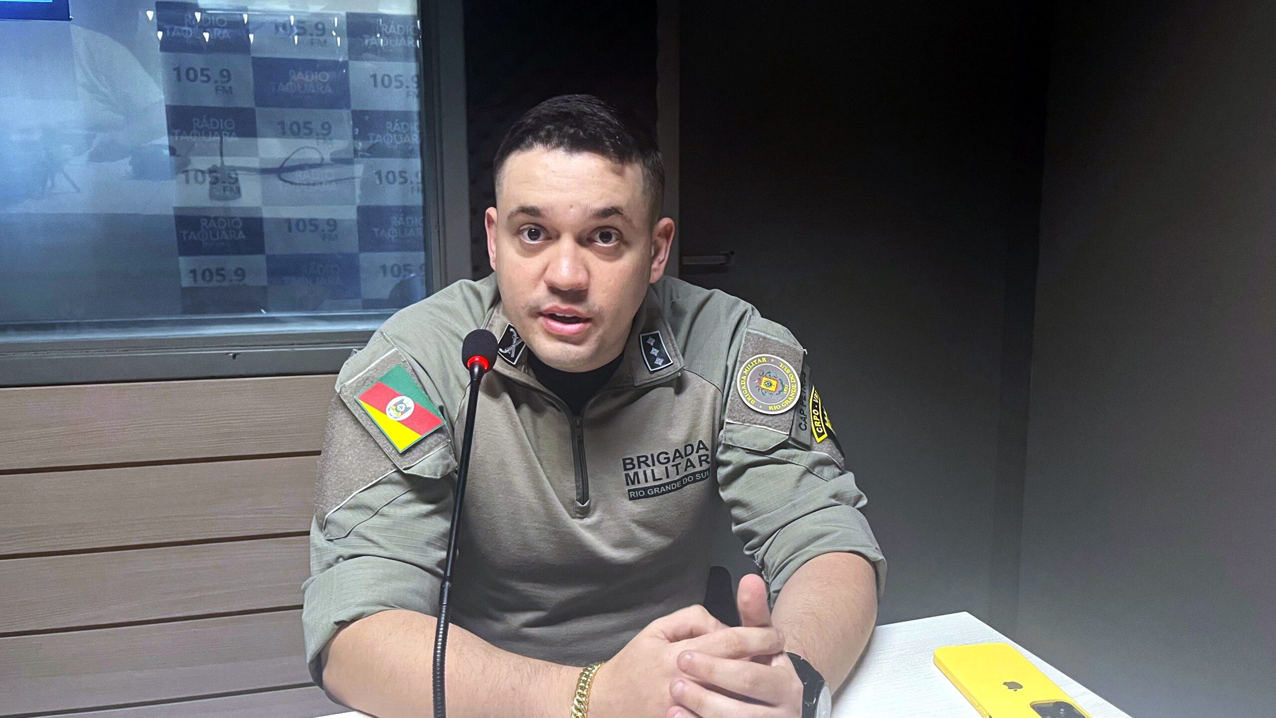 Comandante da Brigada Militar de Parobé reforça a importância da abordagem policial