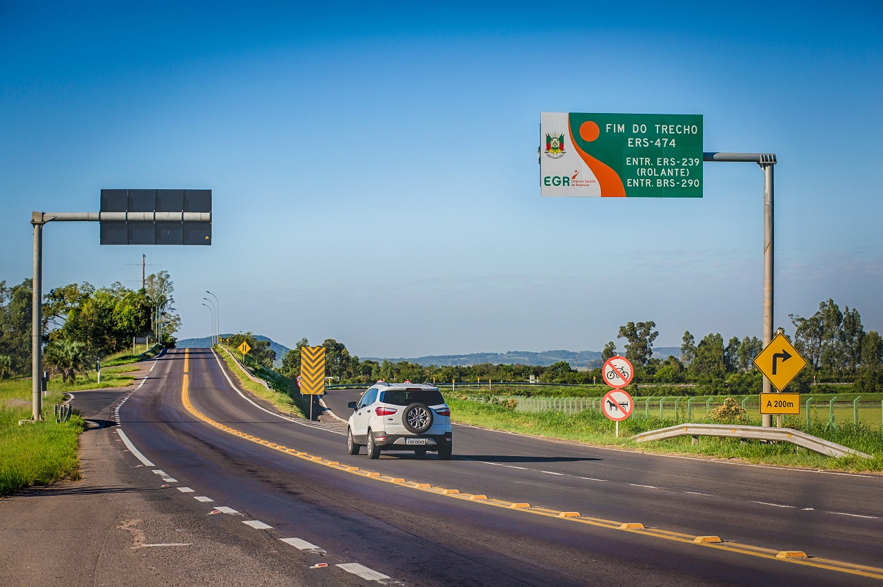 Quase 400 mil veículos são esperados em estradas administradas pela EGR durante o feriado de Páscoa