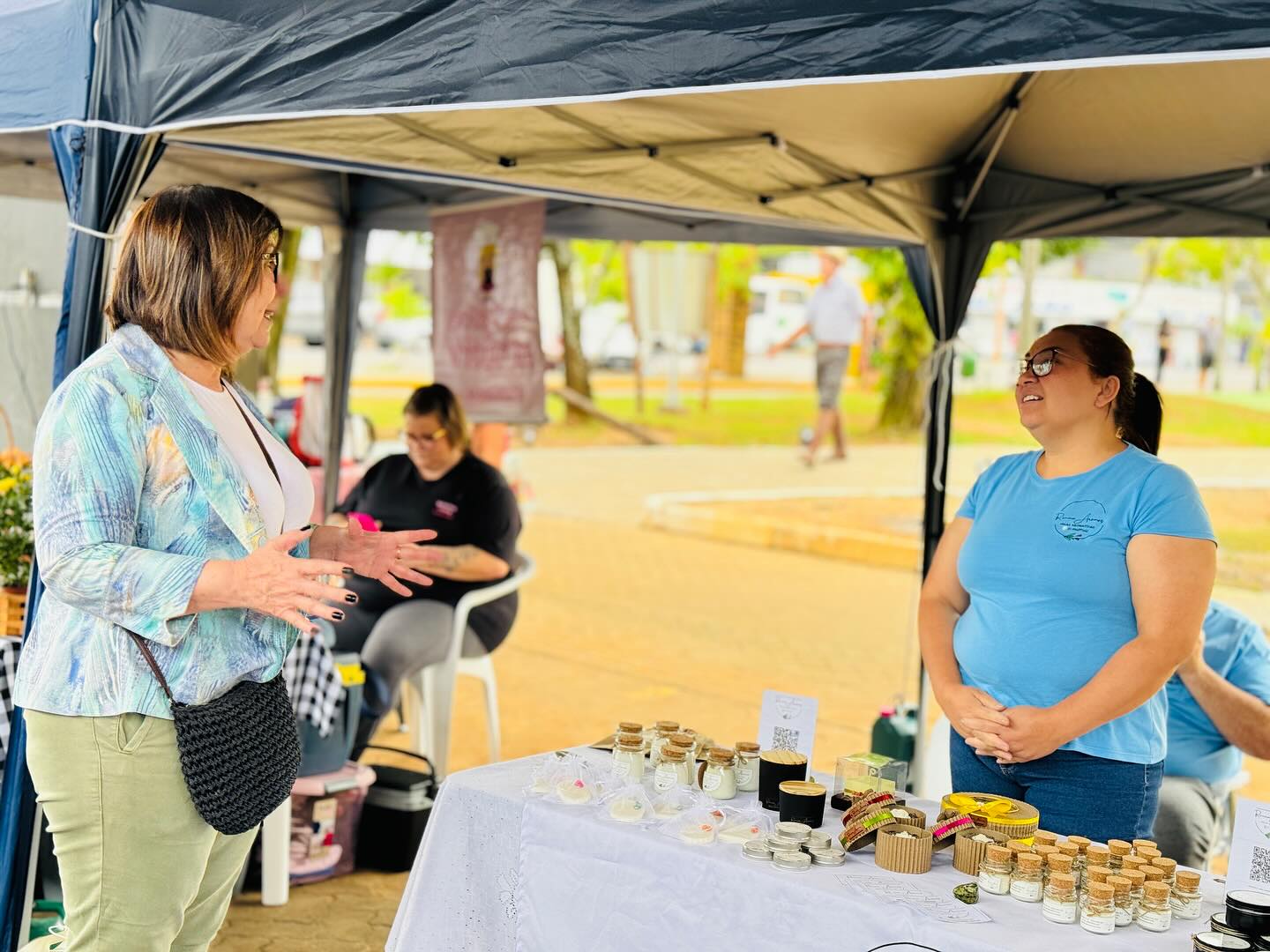Feira de Artesanato e Agricultura Familiar de Taquara ocorre na Praça da Bandeira
