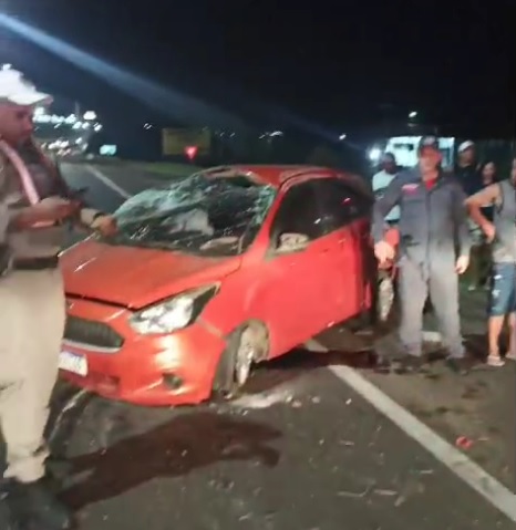 Mulher fica ferida após capotamento na ERS-239 em Parobé