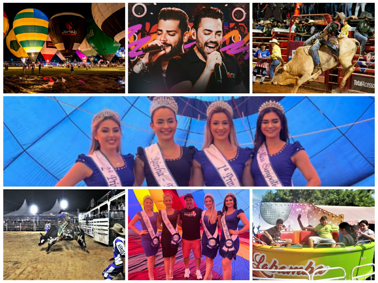Festejando Parobé começa nesta sexta (15) com Festival de Balonismo, Rodeio Country, shows artísticos e musicais