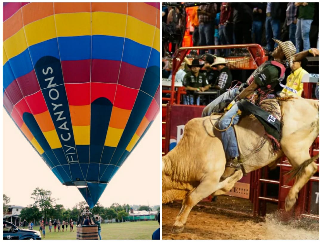 Festival de Balonismo, Rodeio Country  e muitas atrações; começa hoje o Festejando Parobé 42 anos