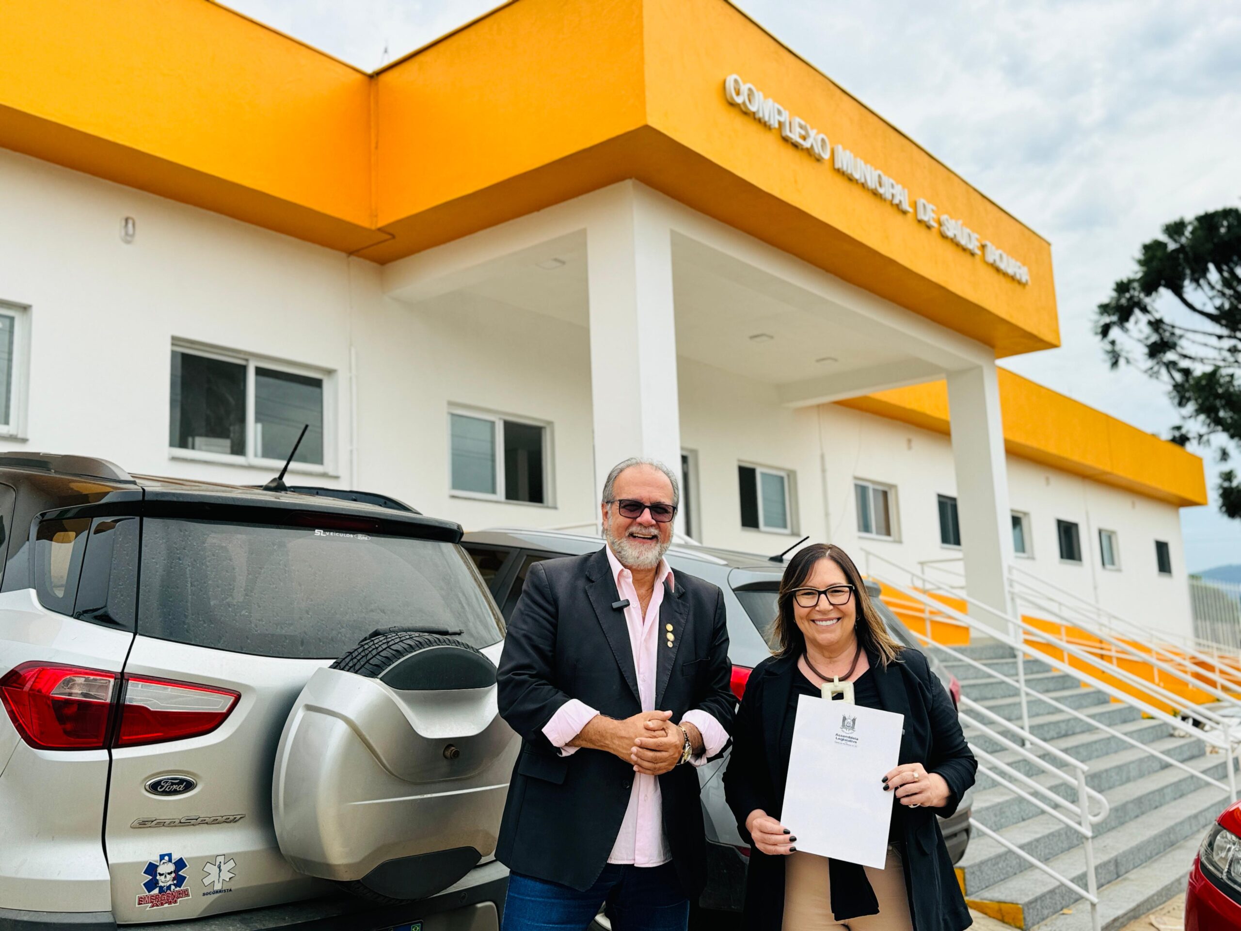 Deputado Gustavo Victorino anuncia emenda de R$ 100 mil durante sua passagem por Taquara