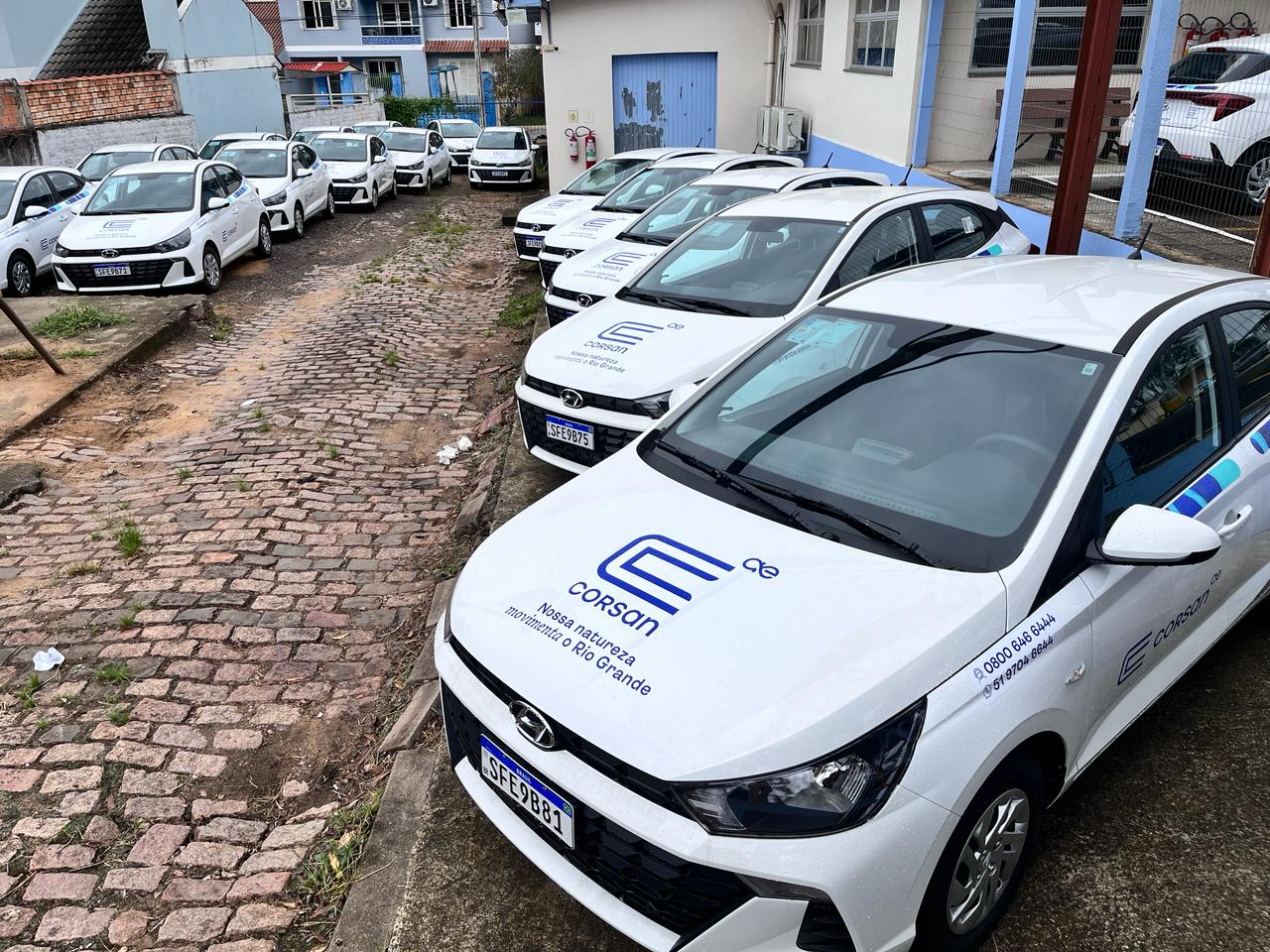 Corsan renova frota visando a qualificação de seus serviços